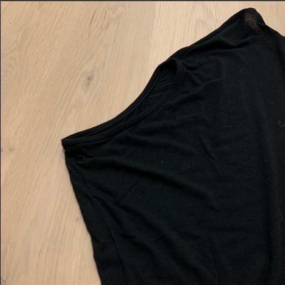 Ella Moss Icon Short Sleeve Tee Shirt Top Black - Picture 9 of 12